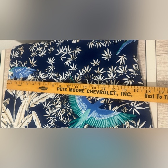 J McLaughlin Belinda Parrot Kay Dress Tropical Botanical Stretch NWT Size 8 - Picture 5 of 12